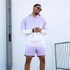 Dip-Dye Fleece Shorts