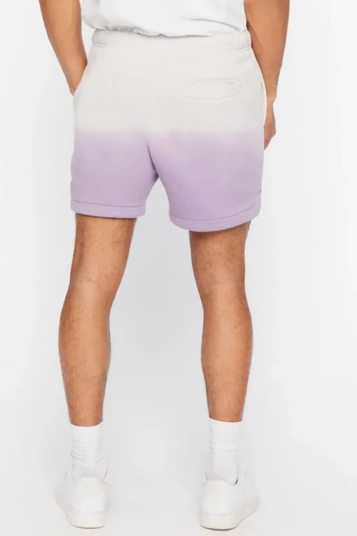 Dip-Dye Fleece Shorts