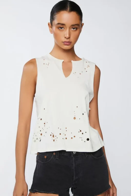 Distressed Muscle Tee
