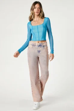 Distressed 90S-Fit Jeans