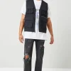 Distressed Slim-Fit Jeans