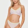 Ditsy Floral Mesh Bralette