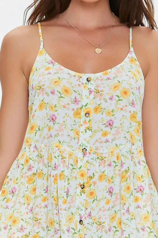 Ditsy Floral Print Cami Dress
