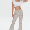 Ditsy Floral Print Flare Pants