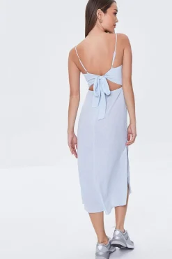 Ditsy Floral Tie-Back Dress