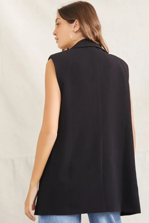 Double-Breasted Blazer Vest