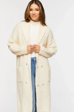 Double-Breasted Cardigan Sweater