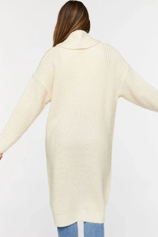 Double-Breasted Cardigan Sweater