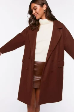 Double-Breasted Duster Coat