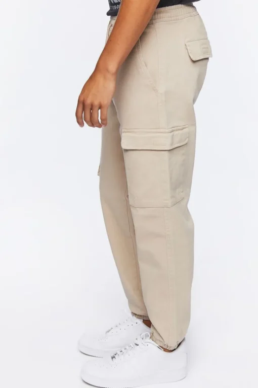 Drawstring Cargo Joggers