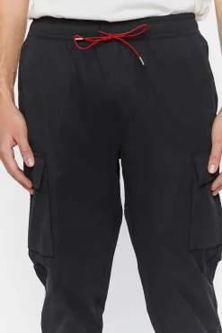 Drawstring Cargo Joggers