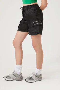 Drawstring Cargo Shorts