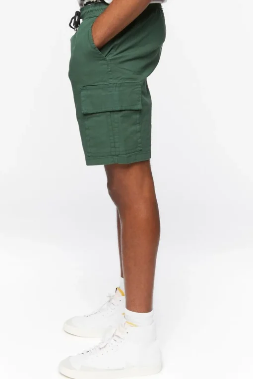 Drawstring Cargo Shorts