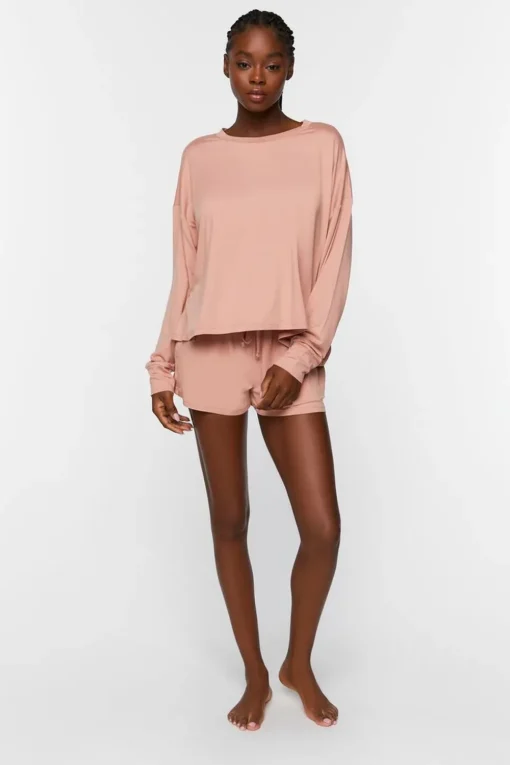 Drawstring Pajama Shorts