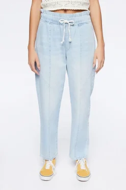 Drawstring Paperbag Jeans