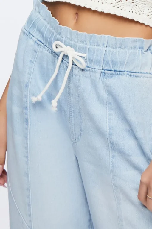 Drawstring Paperbag Jeans