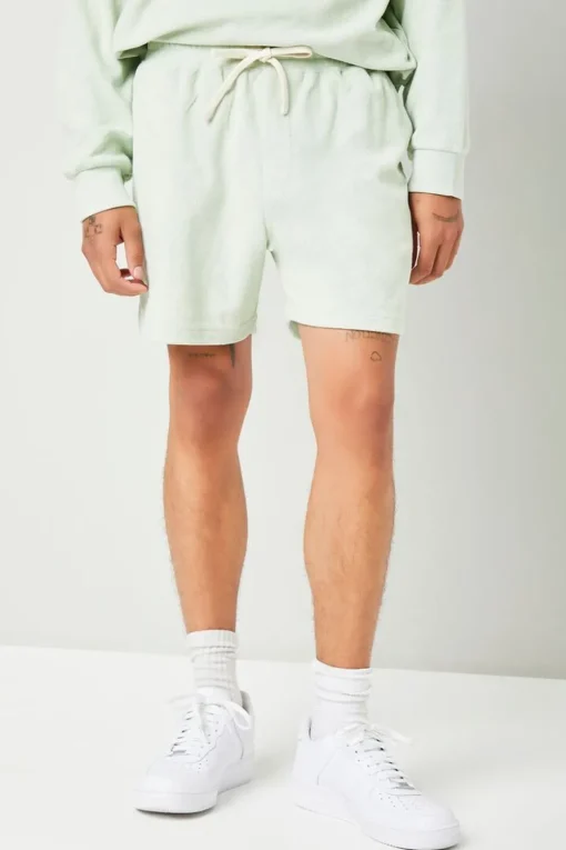 Drawstring Pocket Sweatshorts