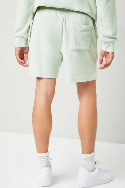 Drawstring Pocket Sweatshorts