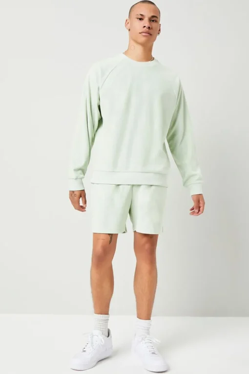 Drawstring Pocket Sweatshorts