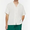 Drawstring Swim Trunks