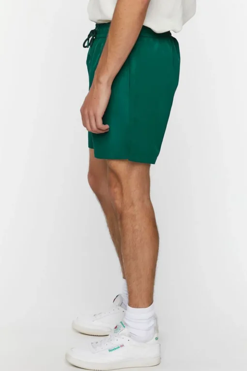 Drawstring Swim Trunks