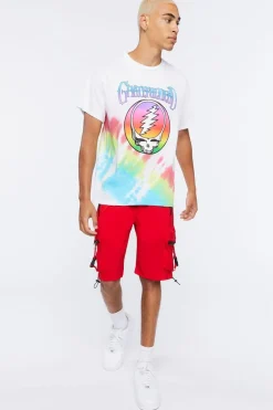Drawstring Utility Cargo Shorts