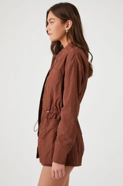 Drawstring Utility Jacket