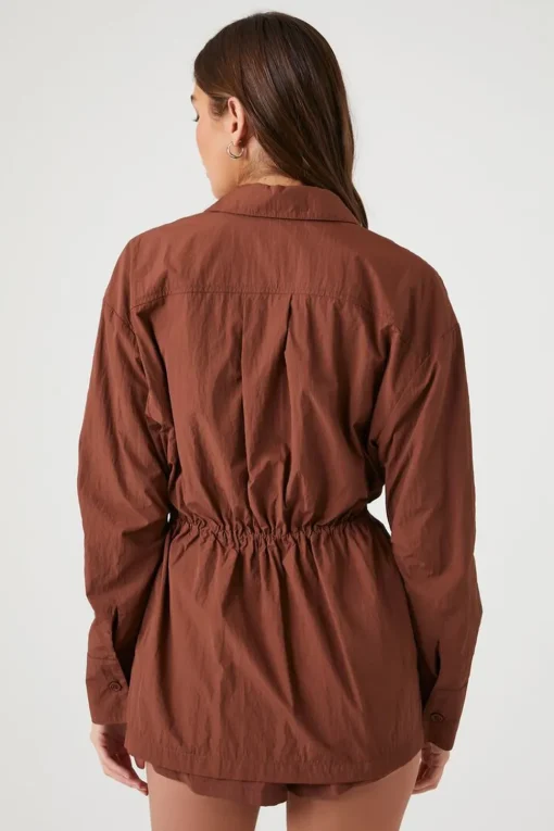 Drawstring Utility Jacket