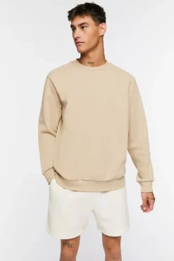 Drawstring Vented-Hem Shorts