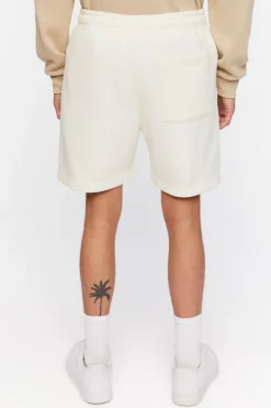 Drawstring Vented-Hem Shorts