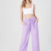 Drawstring Wide-Leg Pants