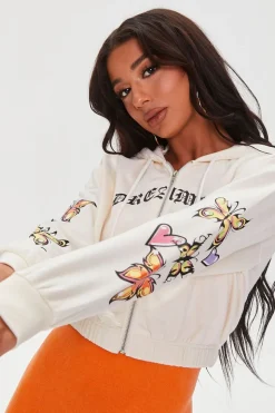 Dreamer Graphic Zip-Up Hoodie