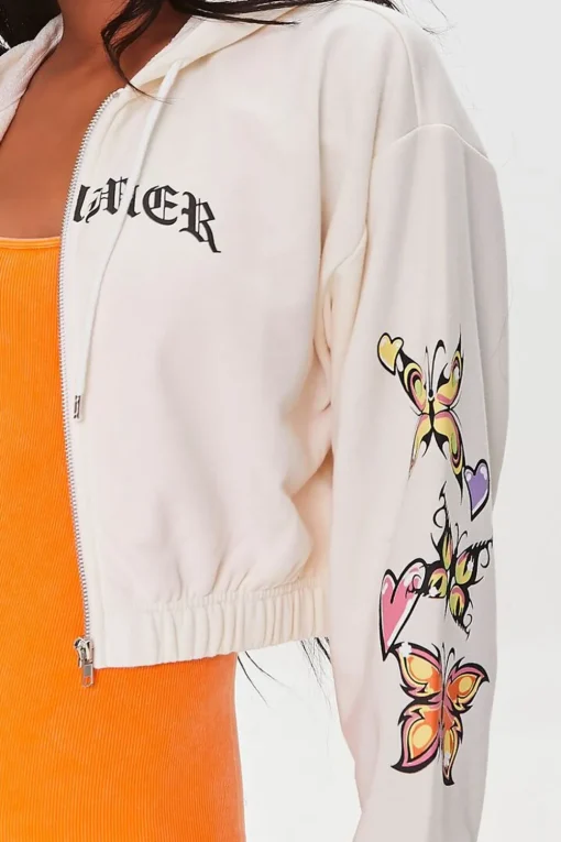 Dreamer Graphic Zip-Up Hoodie