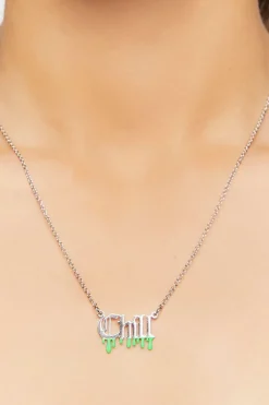 Drip Chill Pendant Necklace