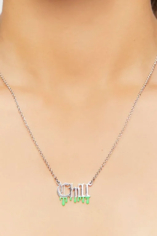 Drip Chill Pendant Necklace
