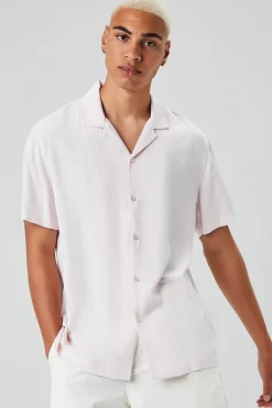 Drop-Sleeve Buttoned Shirt