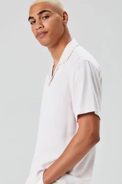 Drop-Sleeve Buttoned Shirt