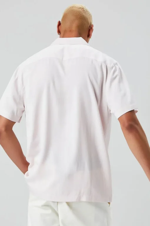 Drop-Sleeve Buttoned Shirt