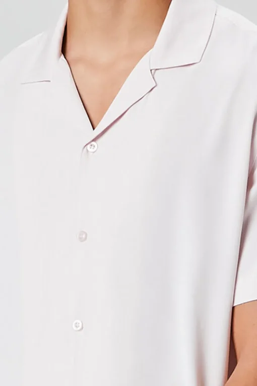 Drop-Sleeve Buttoned Shirt