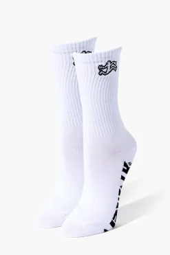 Embroidered Airwalk Crew Socks
