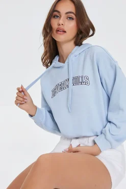Embroidered Beverly Hills Hoodie