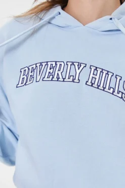 Embroidered Beverly Hills Hoodie