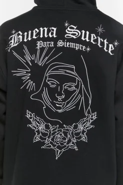 Embroidered Buena Suerte Hoodie