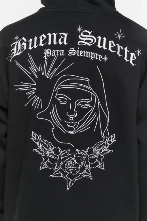 Embroidered Buena Suerte Hoodie