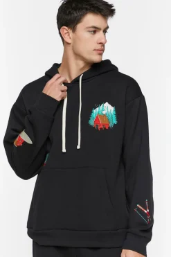 Embroidered Cabin Hoodie