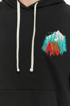 Embroidered Cabin Hoodie