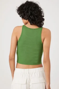 Embroidered California Tank Top