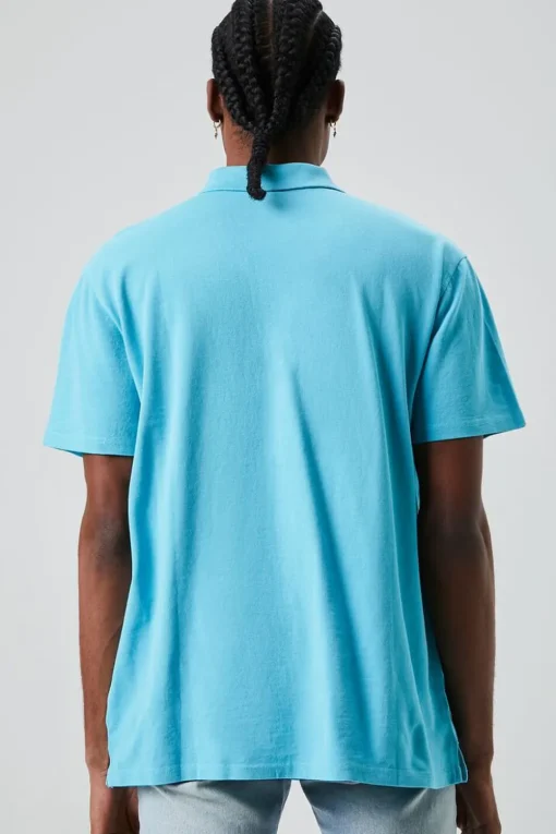 Embroidered Crest Polo Shirt