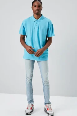 Embroidered Crest Polo Shirt