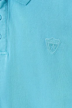 Embroidered Crest Polo Shirt